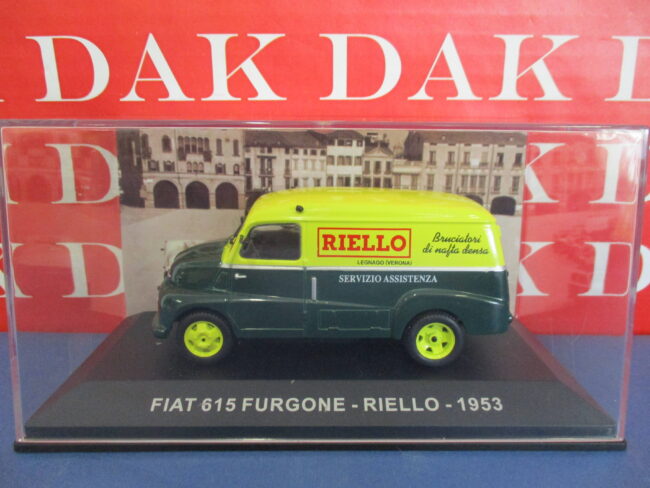 Die cast 1/43 Modellino Furgone Fiat 615 Furgone Riello 1953 - immagine 4