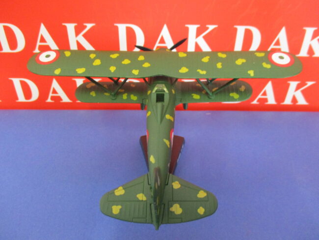 Die cast 1/75 Modellino Aereo Aircraft Fiat CR.42 Falco Italia - immagine 4