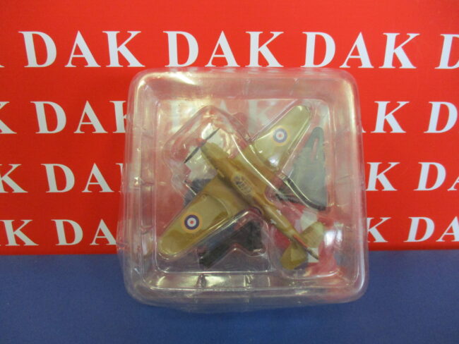 Die cast 1/100 Modellino Aereo Aircraft Hurricane MKI Trop. RAF Malta 1941 - immagine 6