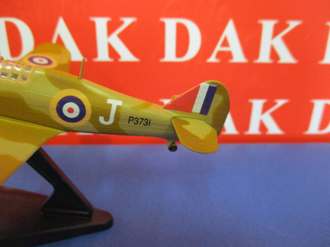 Die cast 1/100 Modellino Aereo Aircraft Hurricane MKI Trop. RAF Malta 1941 - immagine 5