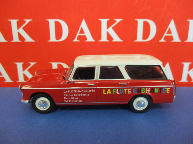 Die cast 1/43 Modellino Auto Diorama Peugeot 404 Break - immagine 3