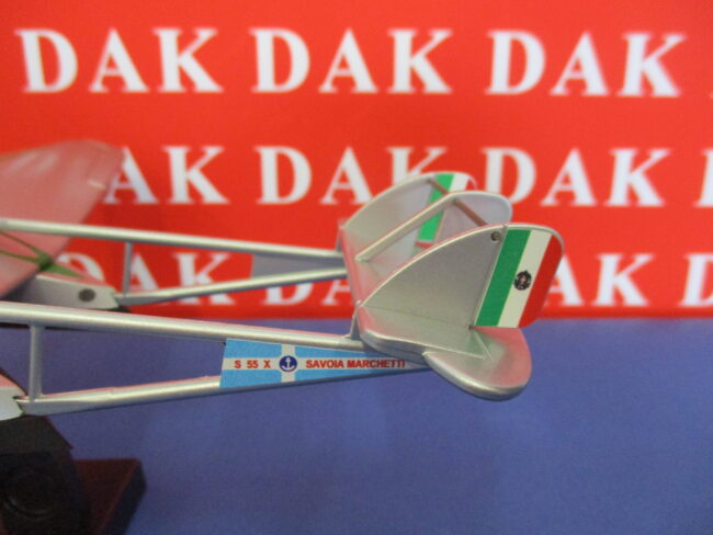 Die cast 1/96 Modellino Aereo Savoia Marchetti S.55X I-MARI Trasvolata Atlantica - immagine 5
