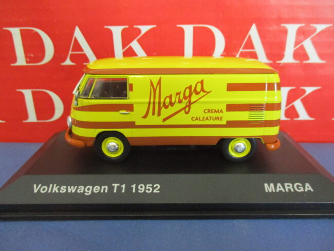 Die cast 1/43 Modellino Furgone Volkswagen T1 Kombi Marga 1952