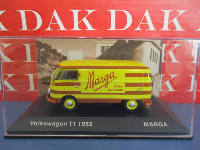 Die cast 1/43 Modellino Furgone Volkswagen T1 Kombi Marga 1952 - immagine 4