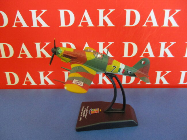 Die cast 1/100 Modellino Aereo Aircraft Fiat G.55 Centauro 2 Gruppo Caccia ANR