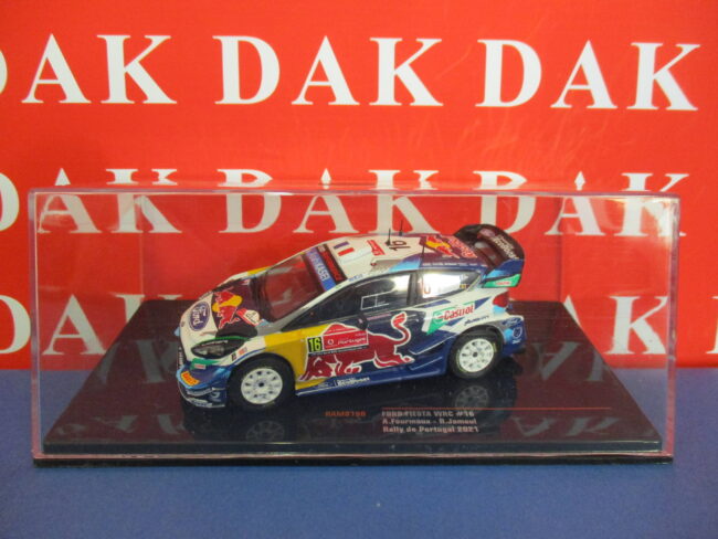 Die cast 1/43 Modellino Auto Ford Fiesta WRC Rally Portugal 2021 A. Fourmaux Ixo - immagine 4
