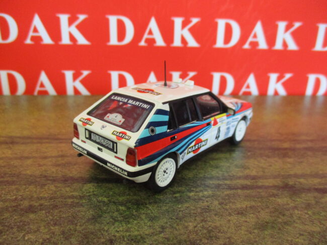 Die cast 1/43 Modellino Auto Lancia Delta HF 8V Rally Acropolis 1988 M. Biasion - immagine 3