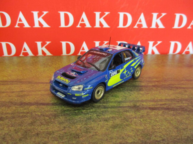Die cast 1/43 Modellino Auto Subaru Impreza WRC Rally Acropolis 2004 P. Solberg - immagine 2