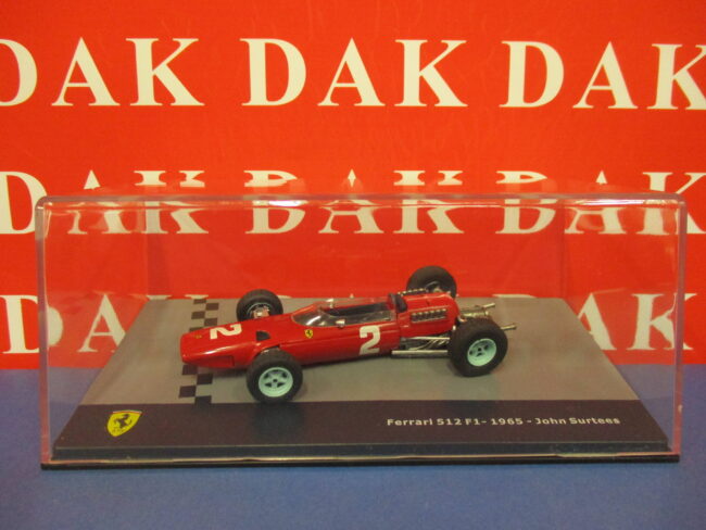 Die cast 1/43 Modellino Auto F1 Ferrari 512 F1 1965 J. Surtees *** - immagine 4
