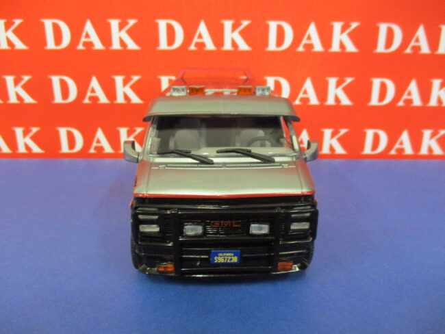 Die cast 1/24 Modellino Furgone GMC Vandura A-Team Van 1983 by Greenlight - immagine 3