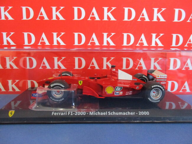 Die cast 1/24 Modellino Auto F1 Ferrari F1 2000 2000 M. Schumacher - immagine 4