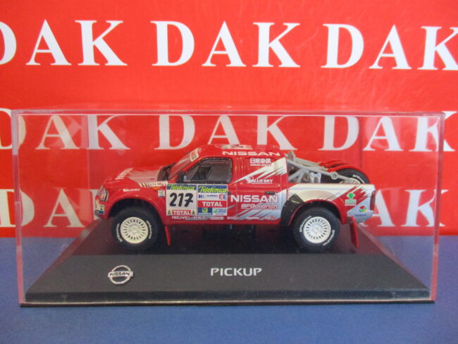 Die cast 1/43 Modellino Auto Nissan Navara Pick Up Rally Dakar 2003 De Villiers - immagine 4