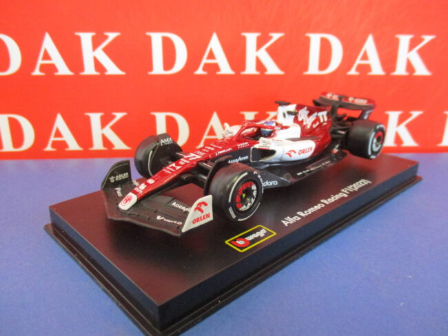 Die cast 1/43 Modellino Auto F1 Alfa Romeo C42 Bahrain GP 2022 V. Bottas - immagine 2