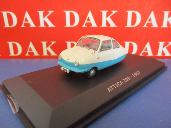 Die cast 1/43 Modellino Auto Attica 200 1967 - immagine 2