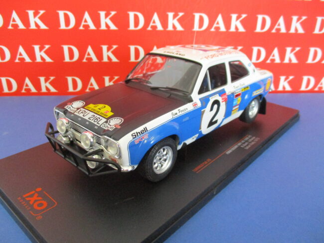 Die cast 1/18 Modellino Auto Ford Escort MKI RS 1600 Rally Safari 1973 R. Clark