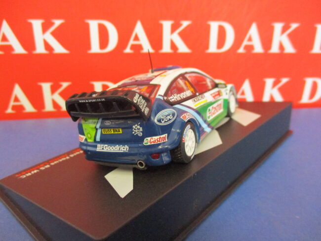 Die cast 1/43 Modellino Auto Ford Focus RS WRC Rally Sardegna 2006 M. Hirvonen - immagine 3