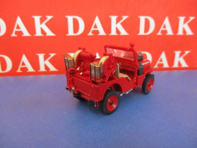 Die cast 1/43 Modellino Auto Pompieri Jeep Hotchkiss CCFL France - immagine 3