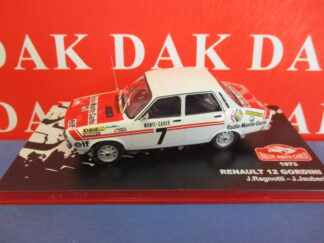 Die cast 1/43 Modellino Auto Renault 12 Gordini Rally Montecarlo 1973 J.Ragnotti