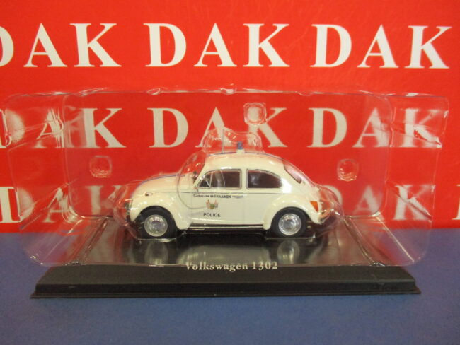 Die cast 1/43 Modellino Auto Polizia Police Volkswagen Maggiolino 1302 Belgium - immagine 4