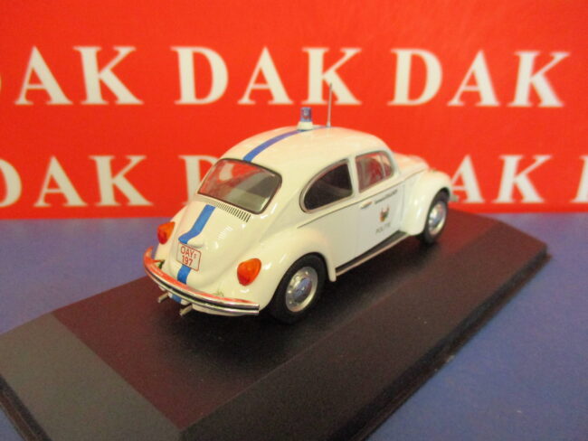 Die cast 1/43 Modellino Auto Polizia Police Volkswagen Maggiolino 1302 Belgium - immagine 3