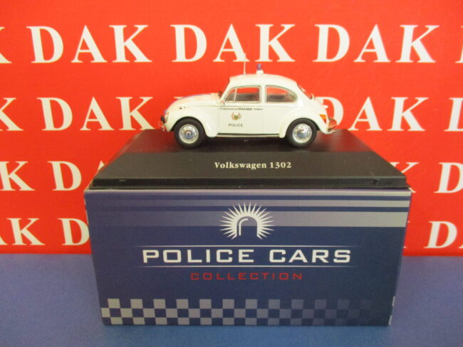 Die cast 1/43 Modellino Auto Polizia Police Volkswagen Maggiolino 1302 Belgium - immagine 5