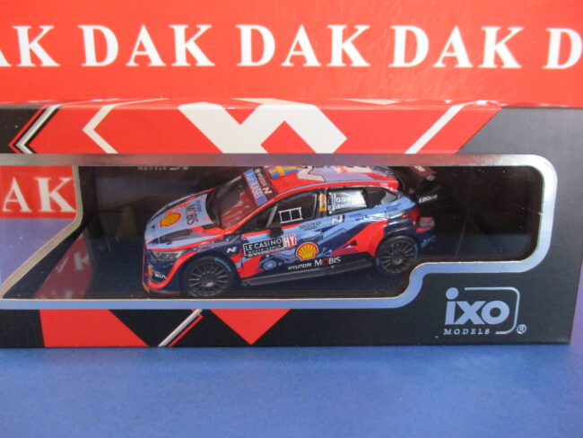 Die cast 1/43 Modellino Auto Hyundai i20 N Rally1 Rally Monte Carlo 2022 Solberg - immagine 5