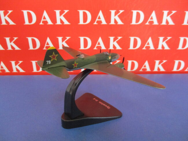 Die cast 1/144 Modellino Aereo Aircraft Ilyushin IL-4 by Atlas - immagine 3