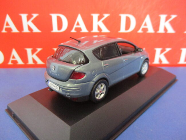 Die cast 1/43 Modellino Auto Seat Toledo Lluvia Blue 2004 - immagine 3
