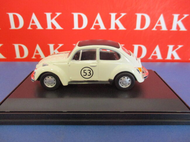 Die cast 1/43 Modellino Auto Volkswagen Bettle Kafer Maggiolino Herbie 53 HB