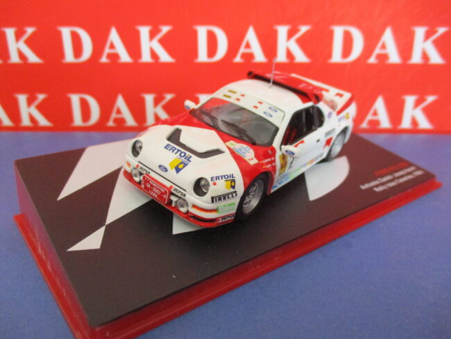 Die cast 1/43 Modellino Auto Ford RS200 Rally Canarie 1986 A. Zanini - immagine 2