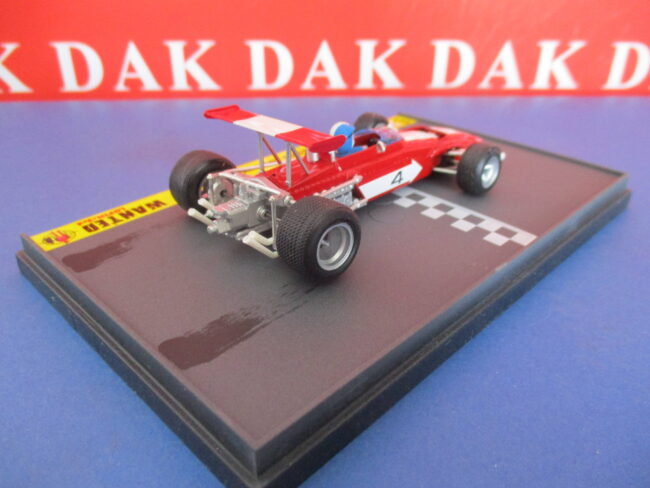 Die cast 1/43 Modellino Auto F1 Ferrari 312B Lupin Race Start by Brumm Limited - immagine 3