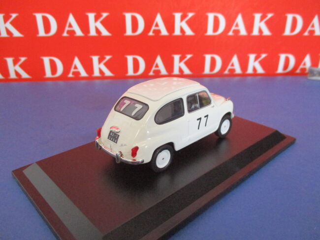 Die cast 1/43 Modellino Auto Fiat 600 Mille Miglia 1955 - immagine 3