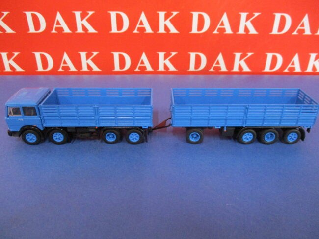 1/87 Modellino Camion Truck Fiat 691 Millepiedi Blue by Brekina - immagine 2