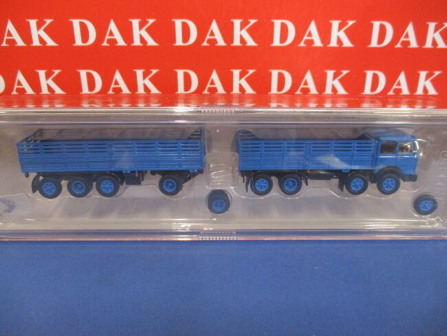 1/87 Modellino Camion Truck Fiat 691 Millepiedi Blue by Brekina - immagine 11