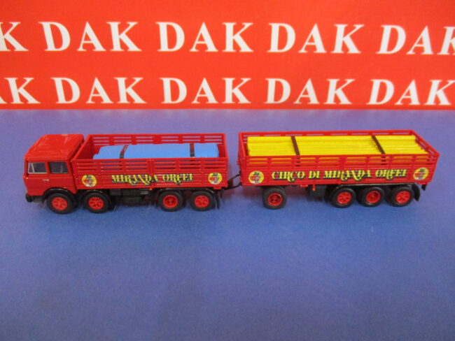 1/87 Modellino Camion Truck Fiat 691 Millepiedi Circo Orfei by Brekina - immagine 2
