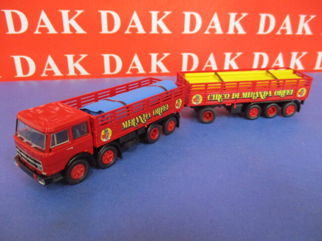1/87 Modellino Camion Truck Fiat 691 Millepiedi Circo Orfei by Brekina