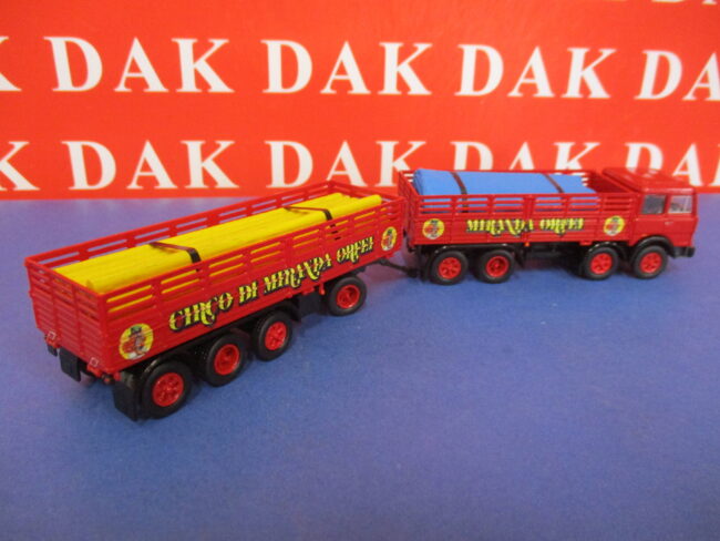 1/87 Modellino Camion Truck Fiat 691 Millepiedi Circo Orfei by Brekina - immagine 3