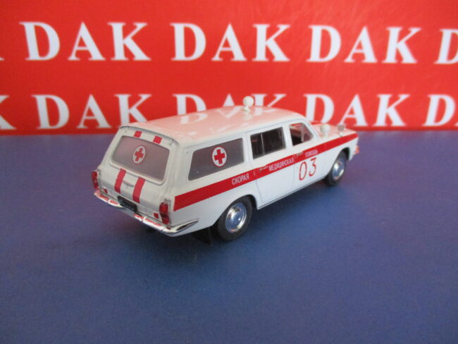 Die cast 1/43 Modellino Auto Ambulanza Ambulance Gaz 24-03 1972 - immagine 3