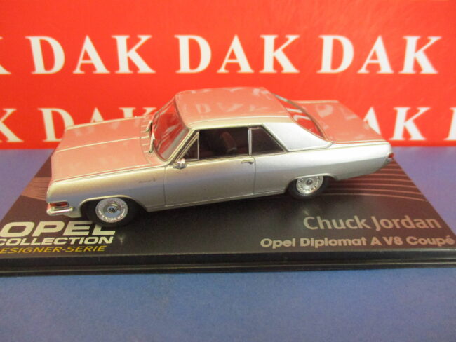 Die cast 1/43 Modellino Auto Opel Diplomat A V8 Coupe Silver C. Jordan