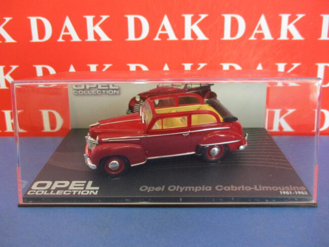 Die cast 1/43 Modellino Auto Opel Olympia Cabrio Limousine 1951-53 - immagine 4