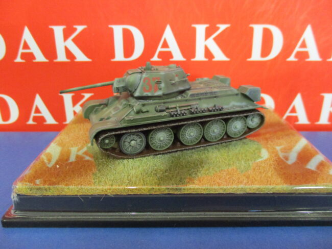 Die cast 1/72 Modellino Tank T-34/76 Mod 1942 264th Armored Brigade Ukraine 1943