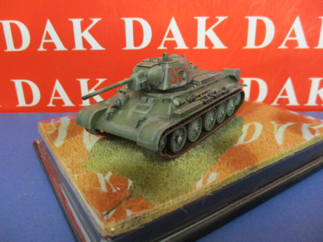 Die cast 1/72 Modellino Tank T-34/76 Mod 1942 264th Armored Brigade Ukraine 1943 - immagine 2