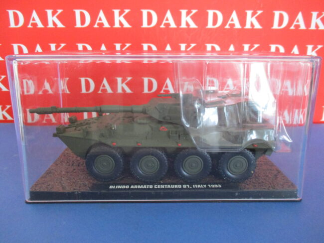 Die cast 1/43 Modellino Autoblindo Tank Centauro 1993 Italy by Atlas - immagine 4