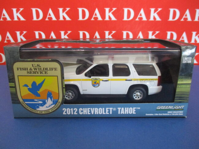 Die cast 1/43 Modellino Auto Polizia Chevrolet Tahoe US Fish & Wildlife Service - immagine 5