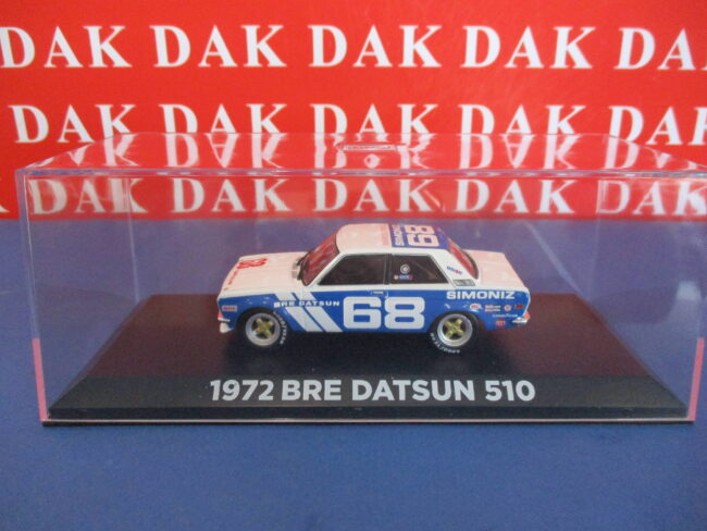 Die cast 1/43 Modellino Auto Datsun 510 N68 BRE 1972 P. Gregg by Greenlight - immagine 5