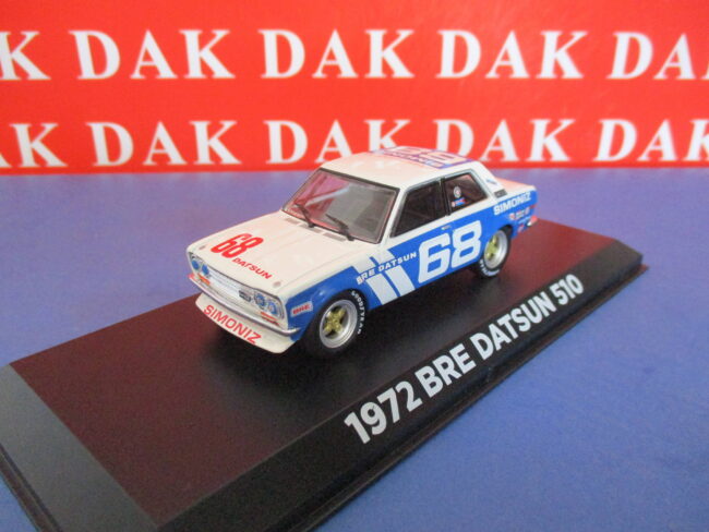 Die cast 1/43 Modellino Auto Datsun 510 N68 BRE 1972 P. Gregg by Greenlight - immagine 3