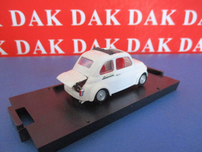 Die cast 1/43 Modellino Auto Fiat 500 Giannini 590GT Vallelunga 1969 by Brumm - immagine 3