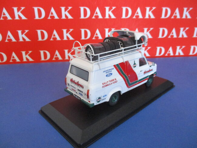 Die cast 1/43 Modellino Furgone Ford Transit MK II Rally Team Diabolique 1986 - immagine 3