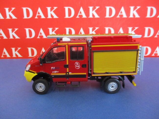 Die cast 1/43 Modellino Furgone Pompieri Iveco Daily 55S17 W VPIHR Gimaex