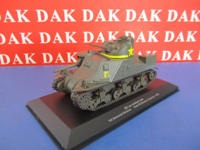 Die cast 1/43 Modellino Carro Armato M3 Lee Medium Tank 1st Armored Div. Tunisia - immagine 2